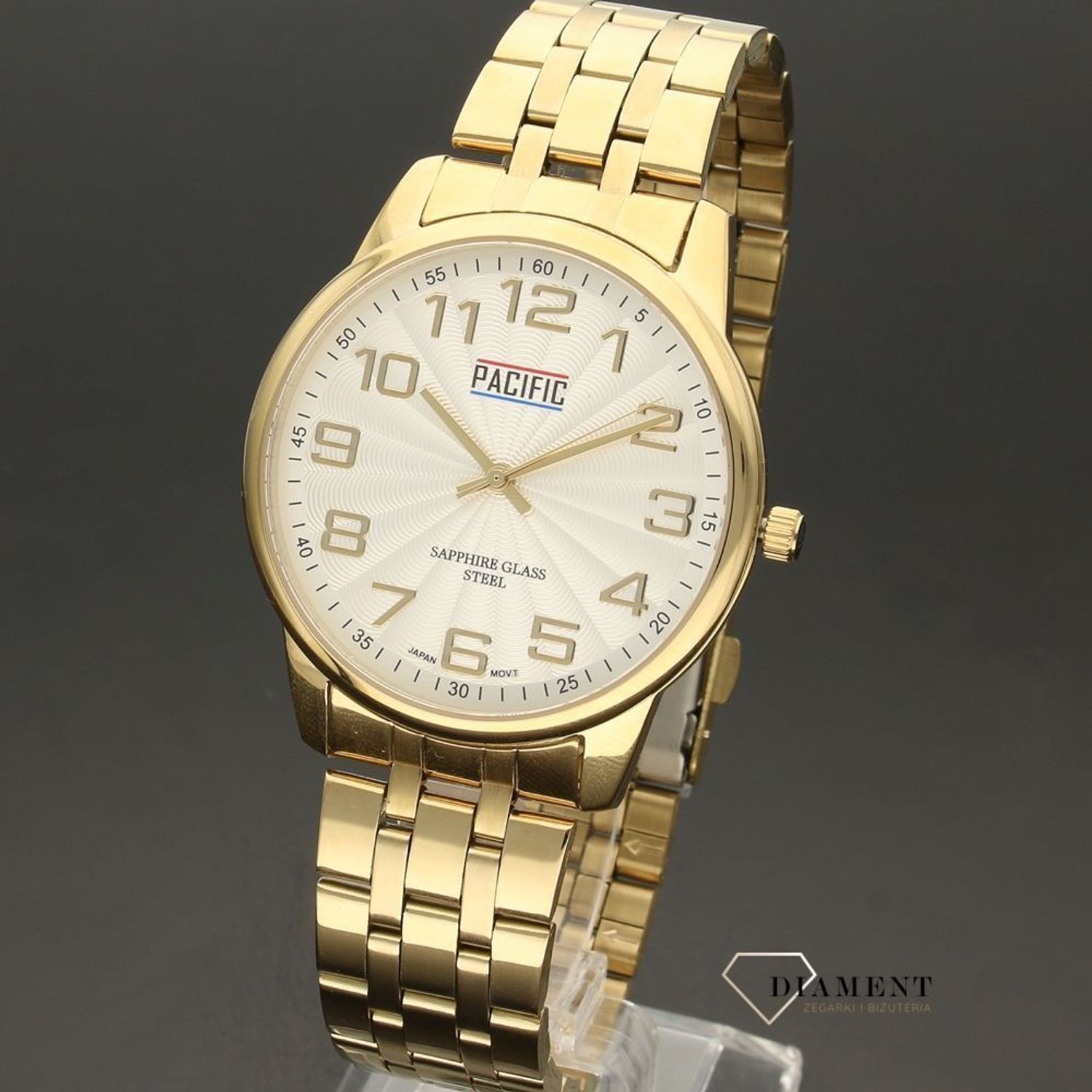 Męski zegarek Pacific Sapphire S1058 GOLD (1).jpg